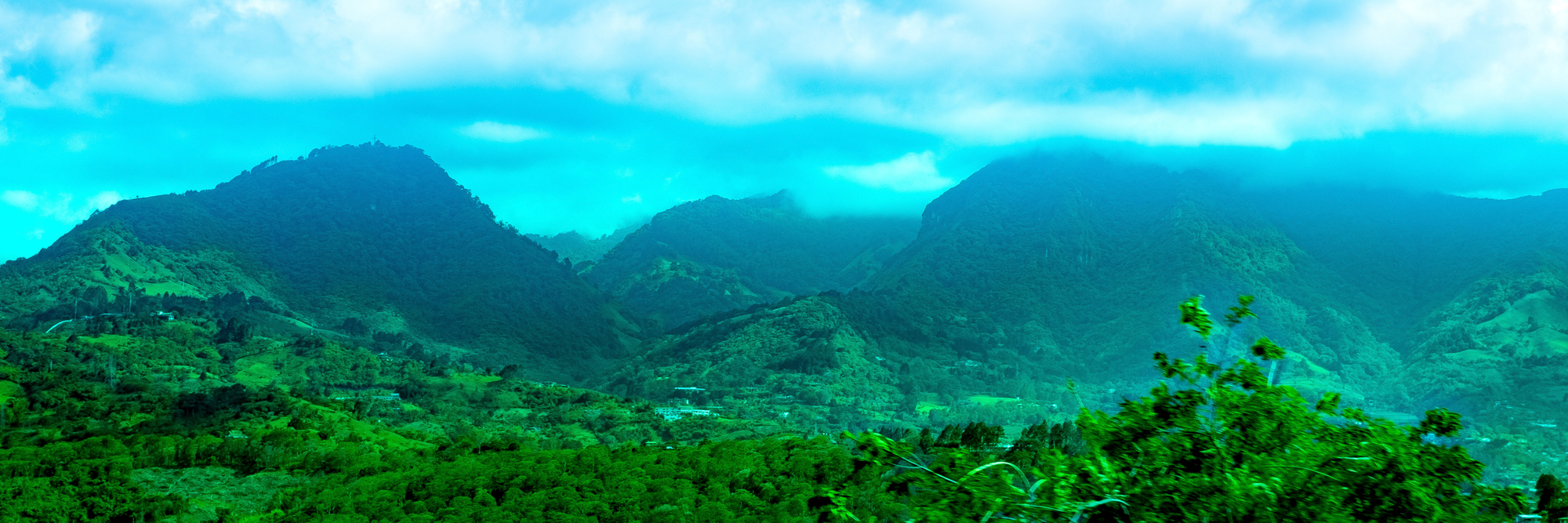 Las montañas de Heredia en Costa Rica. Todas las fotos: nathalieann.com
